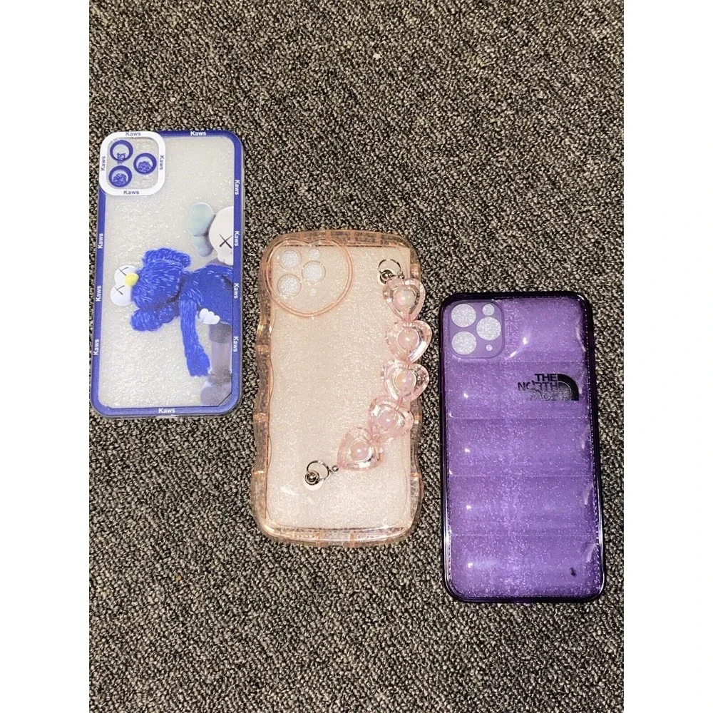 Lot Of 3 Assorted Apple iPhone 11 Pro Max Case Slim Covers